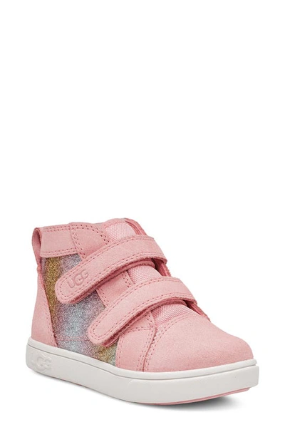 Ugg Kids' Girls' T Rennon Ii Glitter High Top Sneakers - Toddler In  Metallic Rainbow | ModeSens