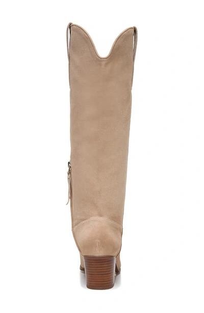 Shop Sam Edelman Britten Western Boot In Sesame