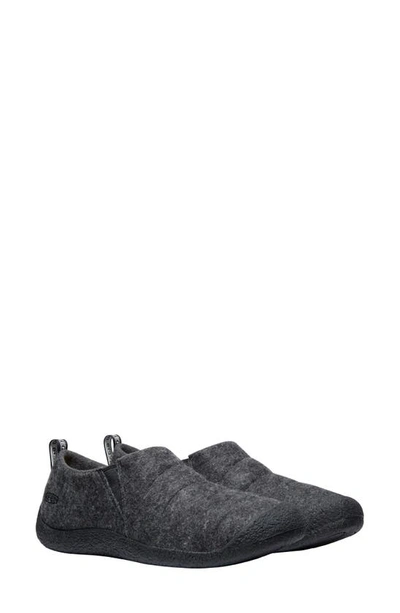 Shop Keen Howser Ii Slipper In Charcoal Grey Felt/ Black
