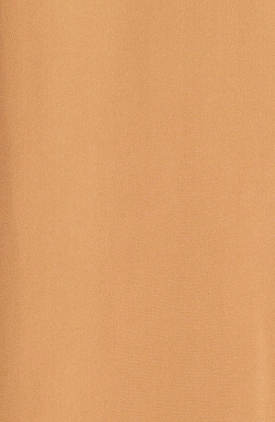Shop Agnona Square Fit Silk Crêpe De Chine Blouse In N43-lion