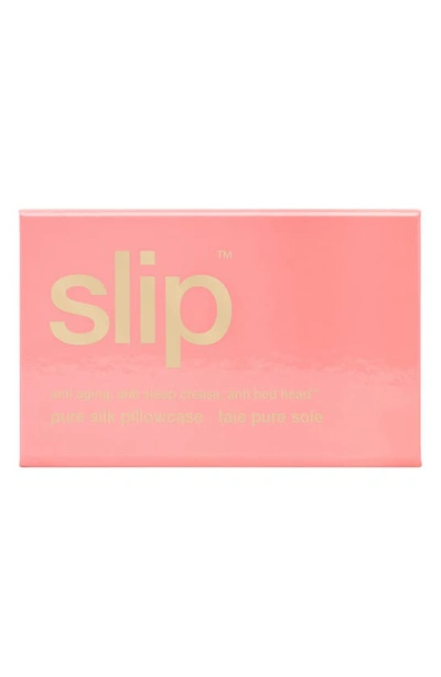 Shop Slip Pure Silk Pillowcase In Blush