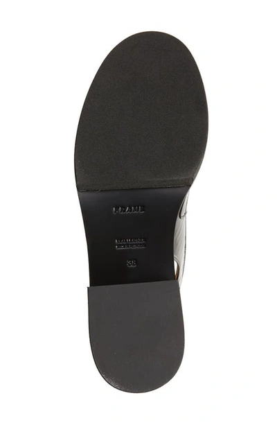 Shop Frame Le Begonia Slingback Platform Loafer In Noir Patent