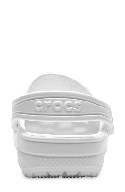 Crocs Big Kids Classic Clogs From Finish Line In White