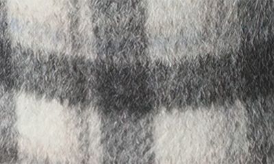Shop Strole Snug Tartan Wool Slipper In Charcoal
