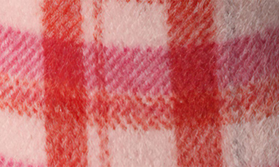 Shop Strole Snug Tartan Wool Slipper In Red