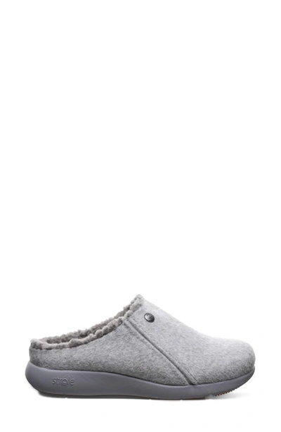 Shop Strole Snug Wool Slipper In Gray Fog