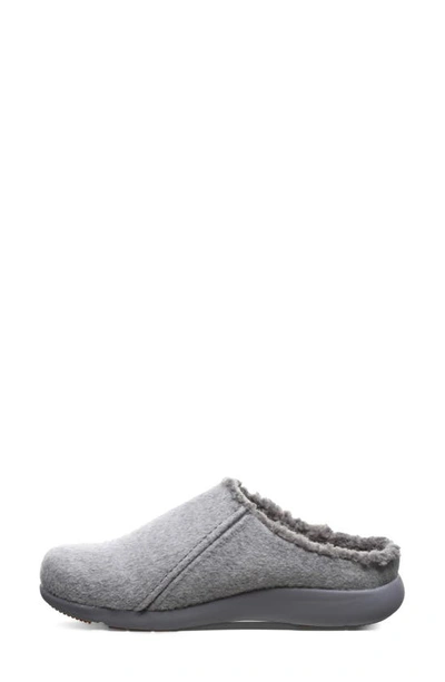 Shop Strole Snug Wool Slipper In Gray Fog