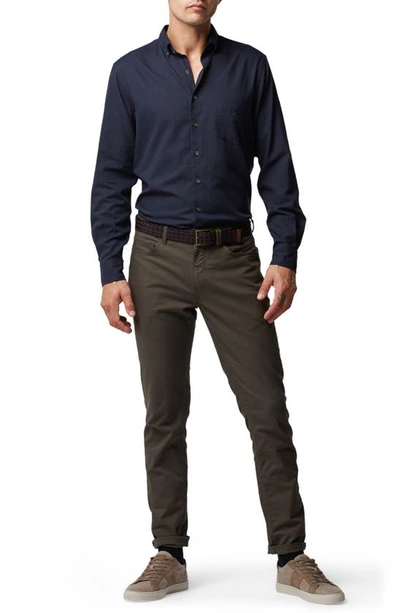 Rodd & Gunn Ben More Sports Fit Solid Button-down Shirt In Ink