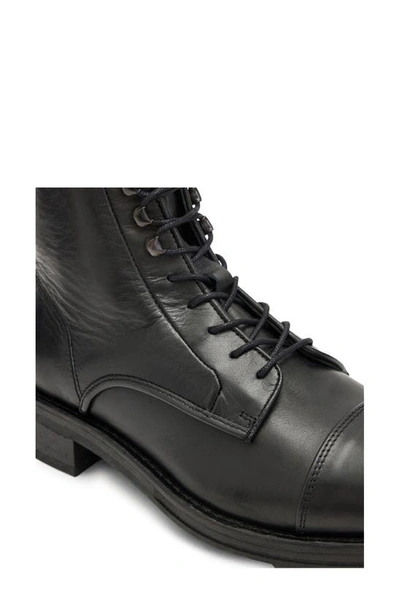 Shop Allsaints Lambert Combat Boot In Black