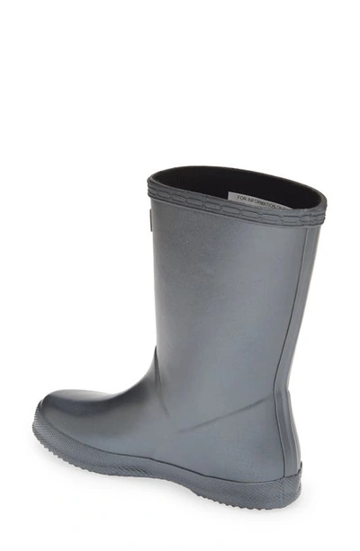Hunter First Classic Nebula Waterproof Rain Boot In Black