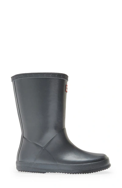 Shop Hunter First Classic Nebula Waterproof Rain Boot In Black