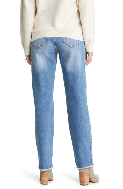 Shop 1822 Denim Over The Bump Relaxed Straight Leg Maternity Jeans In Samuel
