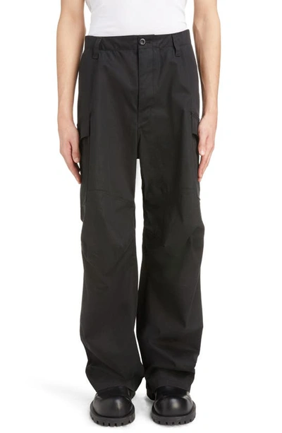 Cotton cargo pants in black - Balenciaga