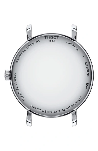 Tissot Everytime Leather Strap Watch, 34mm In Green
