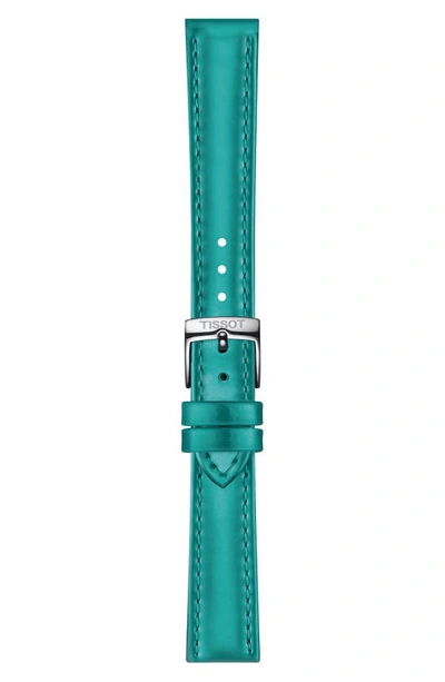Tissot Everytime Leather Strap Watch, 34mm In Green