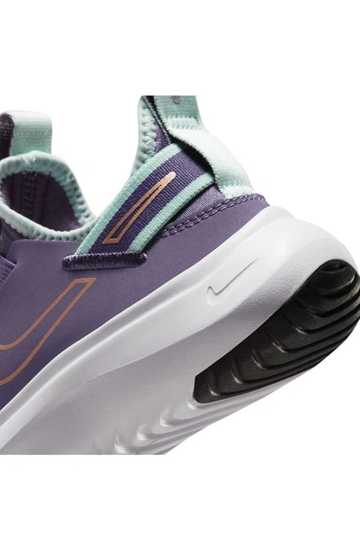 Shop Nike Flex Plus Sneaker In Canyon Purple/ Red Bronze