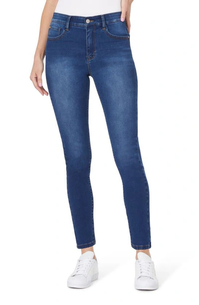 Shop Curve Appeal Tummy Tucking High Rise Comfort Waist Skinny Jeans In Gretta