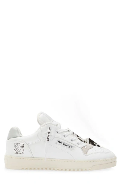 Shop Off-white X Sal Barbier Vulcanized Low Top Sneaker In White/ Beige