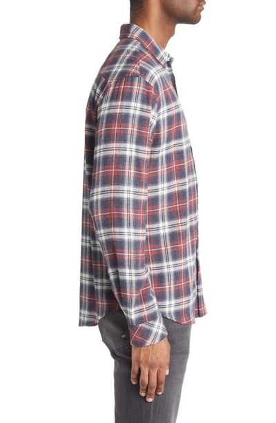 Rails Lennox Plaid Long-sleeve Shirt In Red Shadow | ModeSens