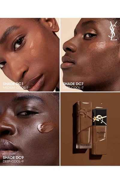 Saint Laurent All Hours Luminous Matte Foundation 24h Wear Spf 30 With Hyaluronic Acid In Dc1