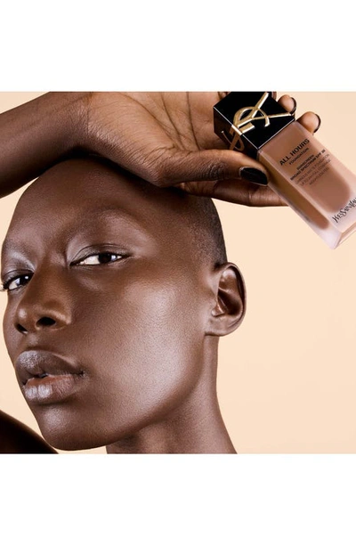 Saint Laurent All Hours Luminous Matte Foundation 24h Wear Spf 30 With Hyaluronic Acid In Dw7