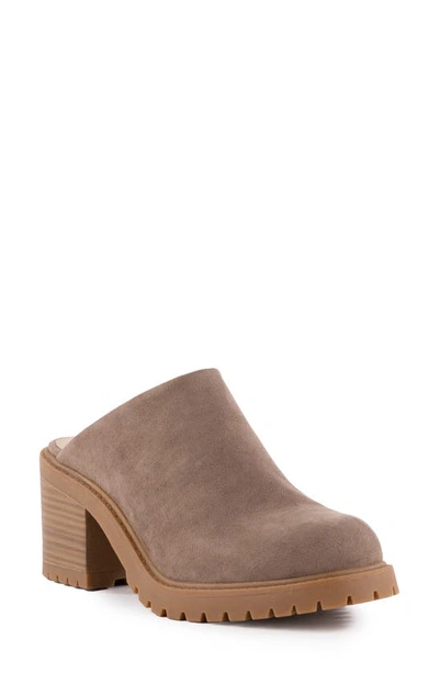 Shop Bc Footwear Brush It Off Clog In Taupe