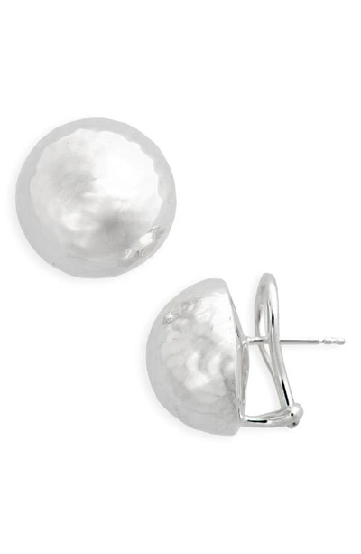 Ippolita Sterling Silver Pinball Post Earrings In Silver