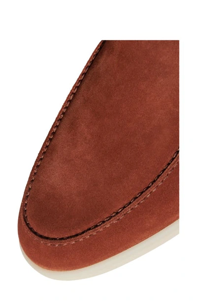 Loro Piana Suede Chukka Boot In Rust