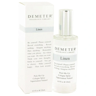 Shop Demeter 518325 4 oz Linen Cologne Spray In White