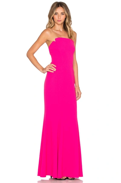 Shop Jill Jill Stuart Strapless Gown In Pink
