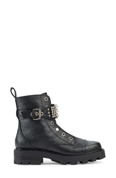 women's maeva embellished buckled zip booties