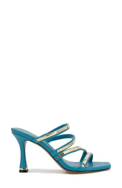 Shop Kenneth Cole Blanche Strappy Sandal In Teal