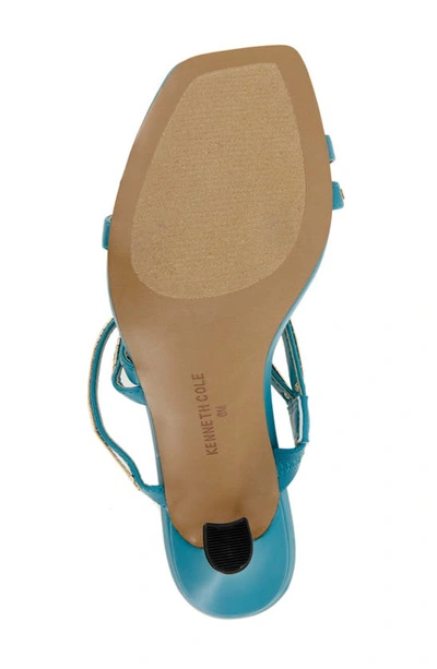 Shop Kenneth Cole Blanche Strappy Sandal In Teal