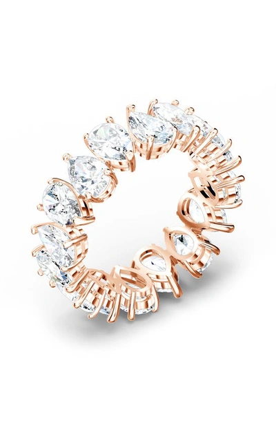 Shop Swarovski Vittore Crystal Ring In White