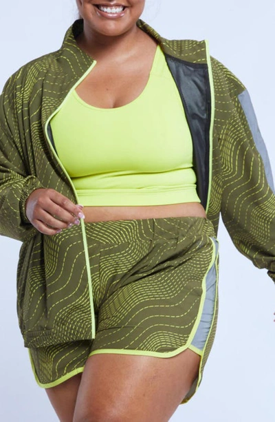 Shop Tomboyx Summit Windbreaker Jacket In Embrace The Curve