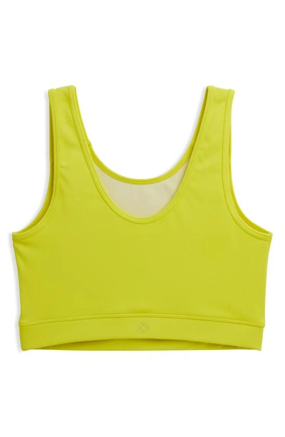 Shop Tomboyx Full Spectrum Sports Bra In Limelight