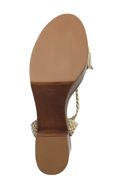 Shop Alexandre Birman Clarita Ankle Strap Platform Sandal In Golden