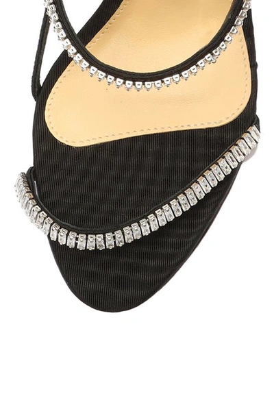 Shop Alexandre Birman Sally Zircone Stiletto Sandal In Black
