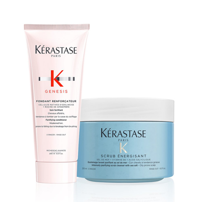 Shop Kerastase Falling Hair Luxury Scalp Scrub & Conditioner Duo Set