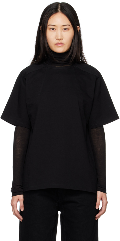 Subtle Le Nguyen Black Communal T-shirt In Black
