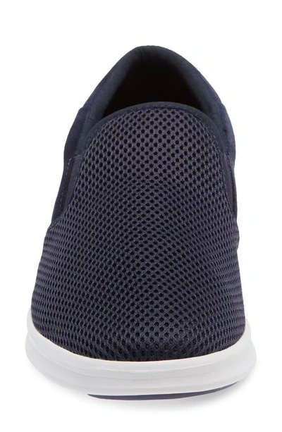 Shop Ugg Sheldon Slip-on Sneaker In Dark Sapphire Suede