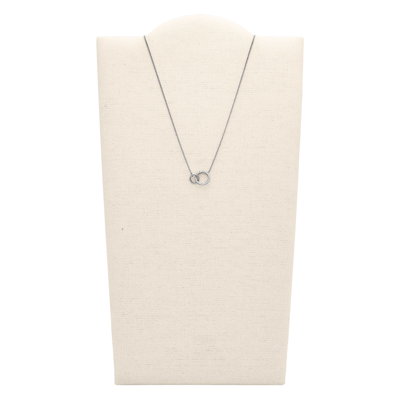 Fossil Women's Stainless Steel Pendant Necklace In Silver