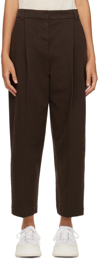 Shop Ymc You Must Create Brown Market Trousers