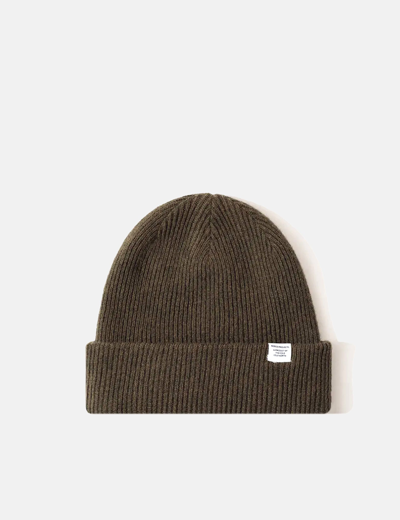 Shop Norse Projects Norse Beanie Hat In Green