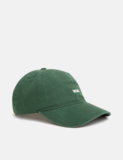 Shop Wood Wood Low Profile Twill 6-panel Cap In Green