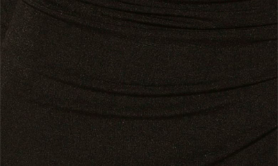 Alexia Admor Kim Slinky Long Sleeve Midi Dress In Black