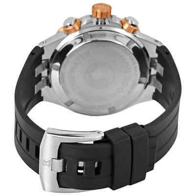 Pre-owned Edox Delfin Chronograph Quartz Silver Dial Men's Watch 10110 357rca Air