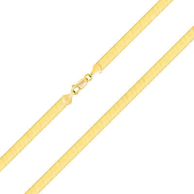 Pre-owned Nuragold 14k Yellow Gold Solid Womens 6mm High Polish Silk Herringbone Chain Necklace 18"