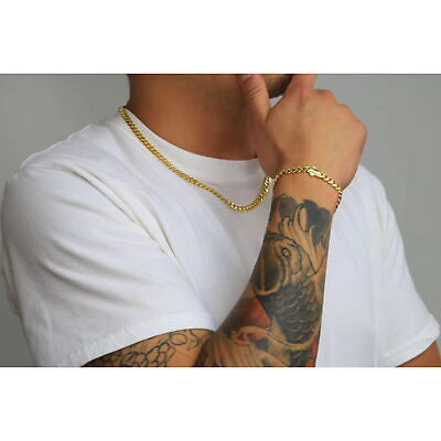 Pre-owned Nuragold 10k Yellow Gold Royal Monaco Miami Cuban Link 6mm Chain Mens Curb Necklace 28"