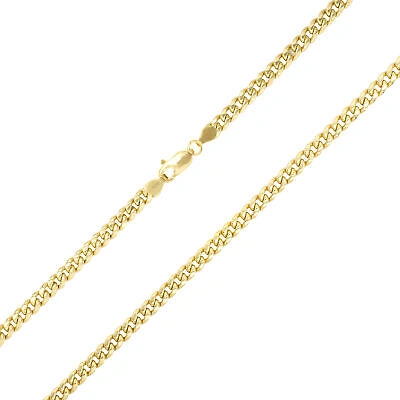 Pre-owned Nuragold 14k Yellow Gold Mens 4.5mm Miami Cuban Link Chain Italian Pendant Necklace 28"